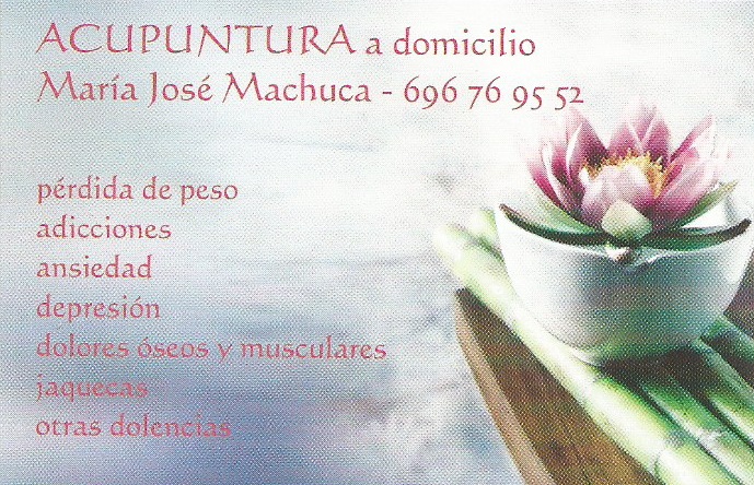 ACUPUNTURA M&ordf; JOS&Eacute; MACHUCA